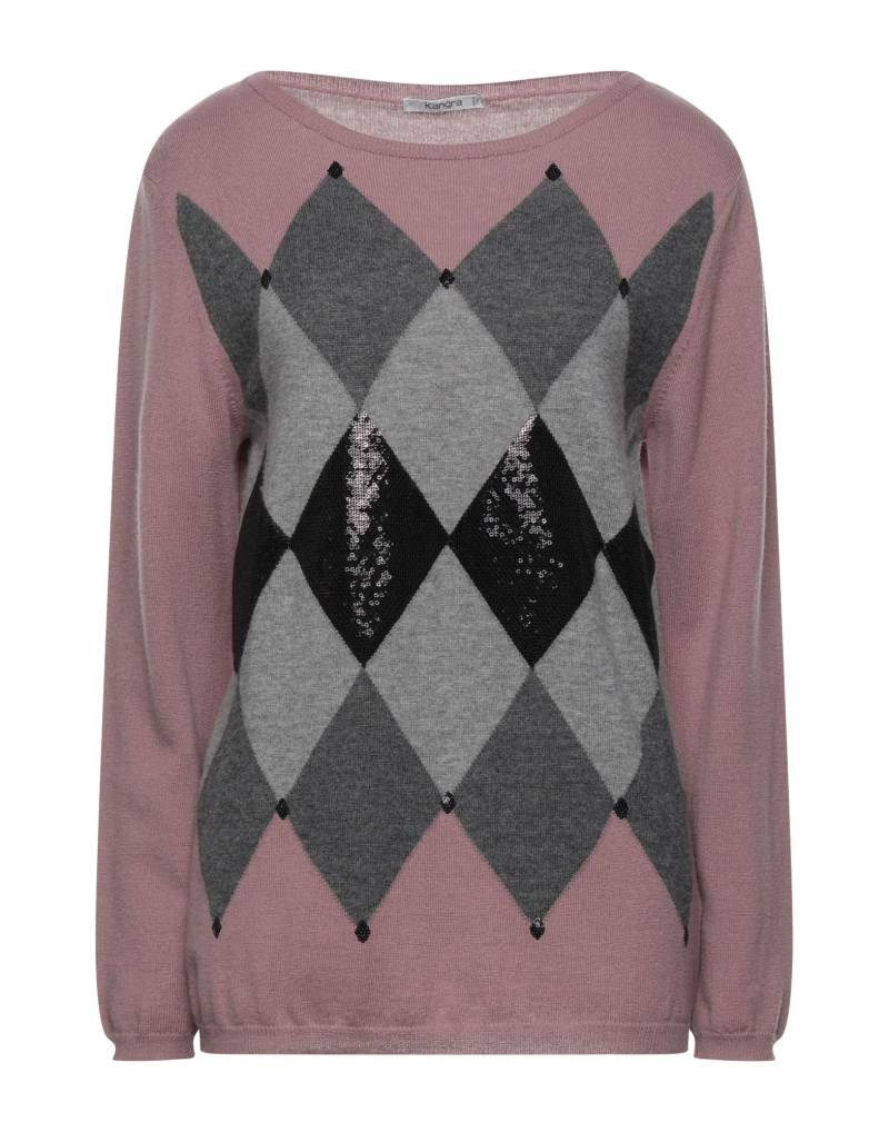 KANGRA Pullover Damen Maulwurfsgrau von KANGRA