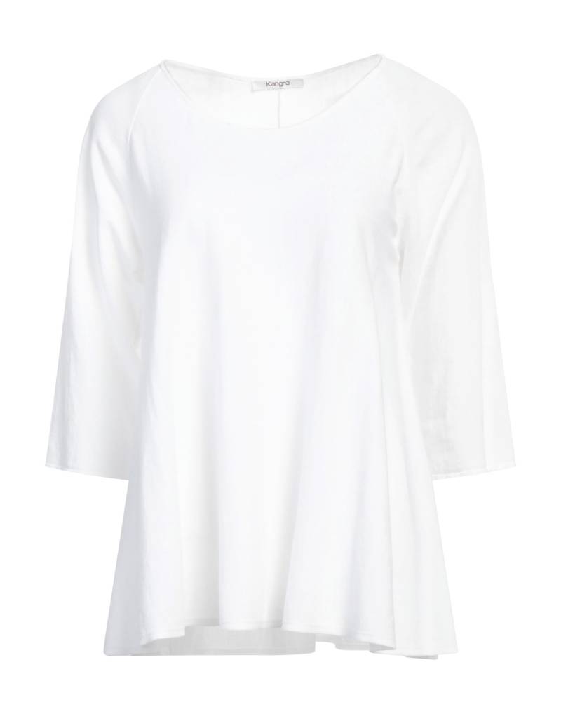 KANGRA Pullover Damen Off white von KANGRA