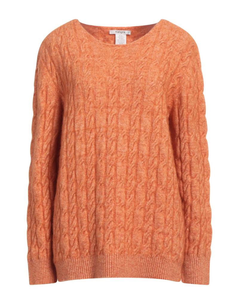 KANGRA Pullover Damen Orange von KANGRA