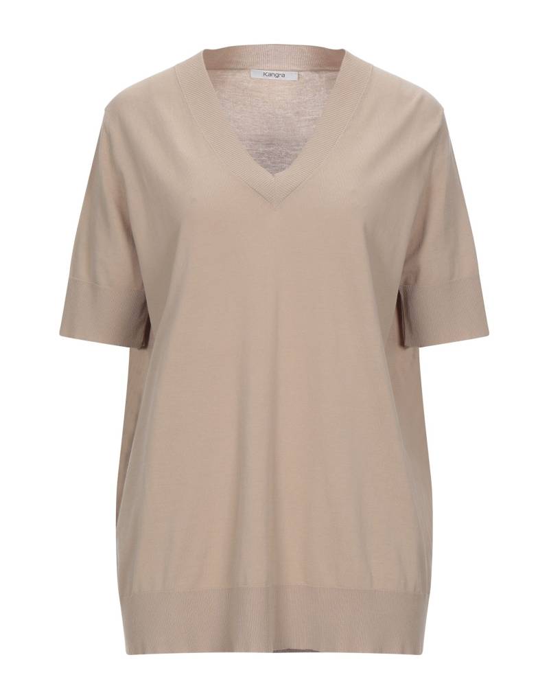 KANGRA Pullover Damen Sand von KANGRA