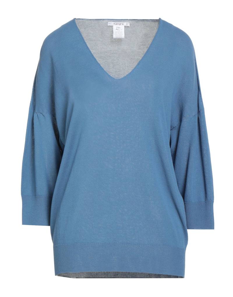KANGRA Pullover Damen Taubenblau von KANGRA