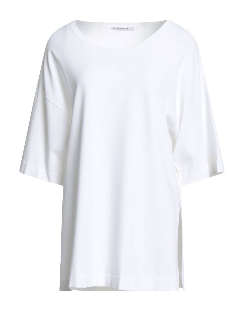KANGRA Pullover Damen Weiß von KANGRA