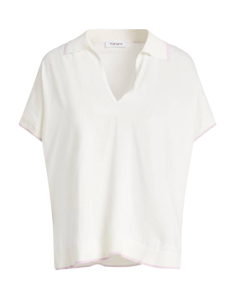 KANGRA Pullover Damen Weiß von KANGRA