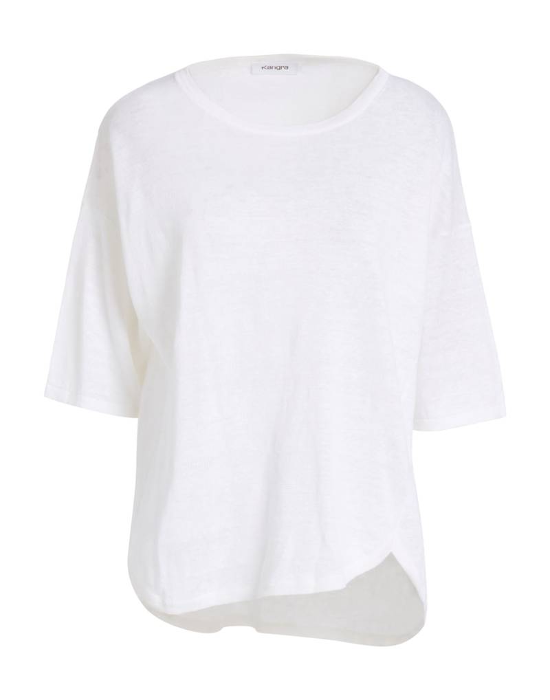 KANGRA Pullover Damen Weiß von KANGRA