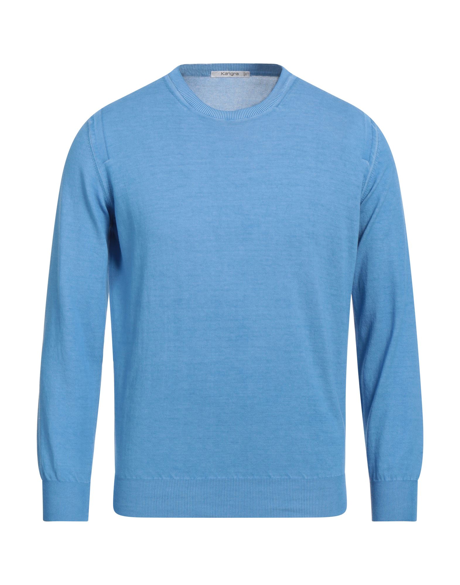 KANGRA Pullover Herren Azurblau von KANGRA