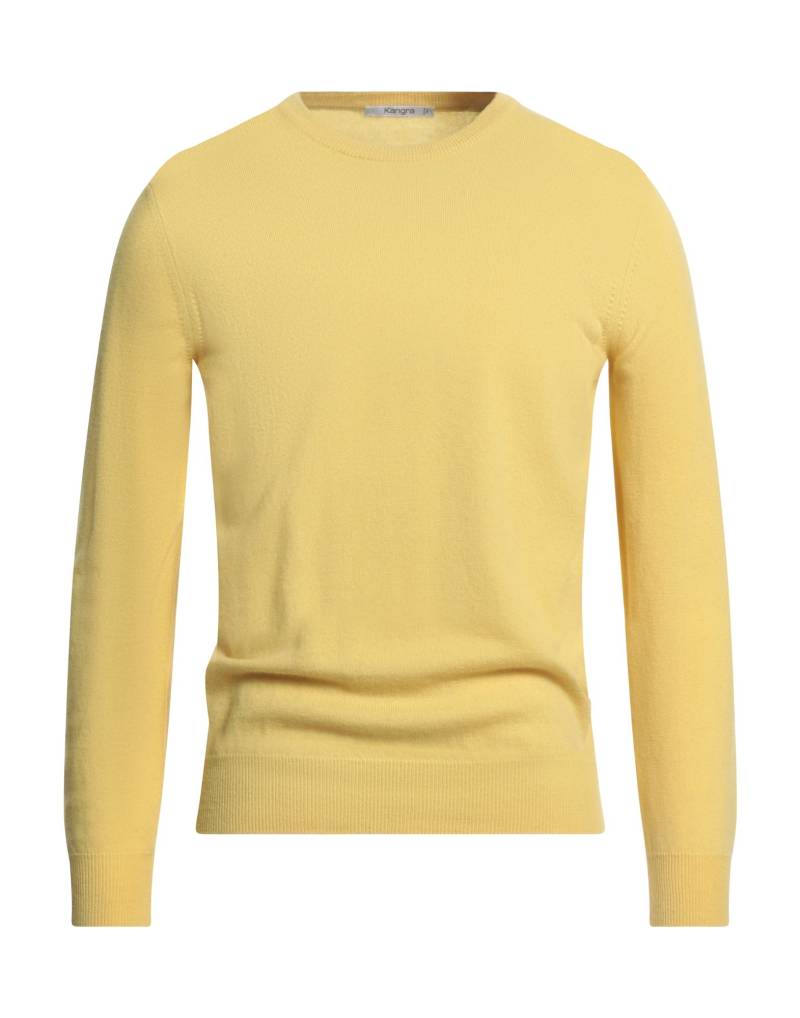 KANGRA Pullover Herren Gelb von KANGRA