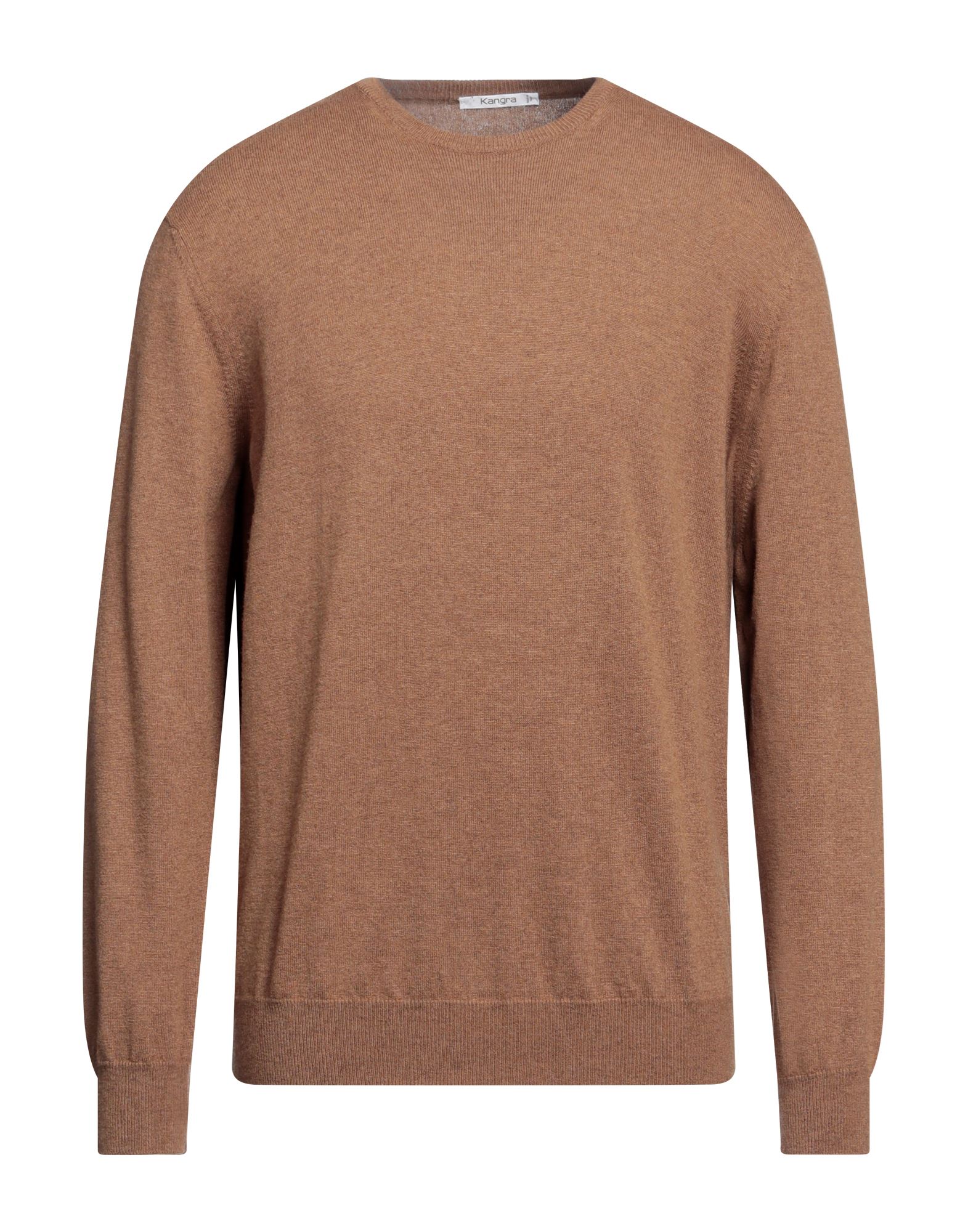 KANGRA Pullover Herren Kamel von KANGRA