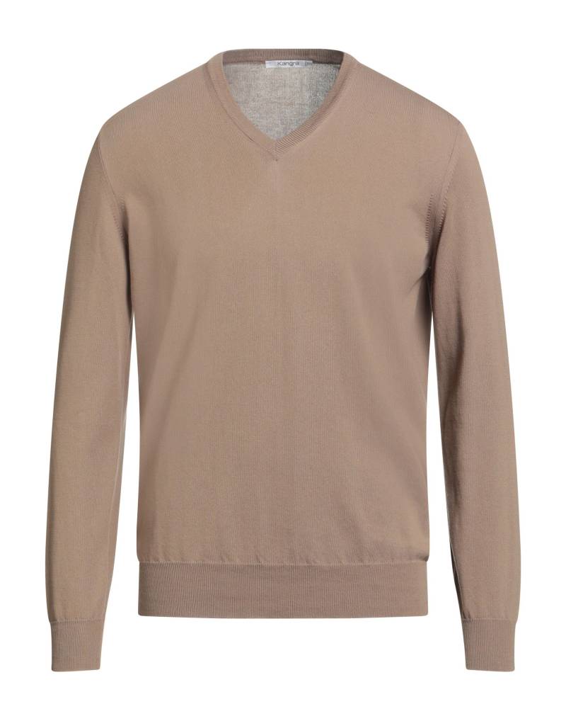 KANGRA Pullover Herren Khaki von KANGRA