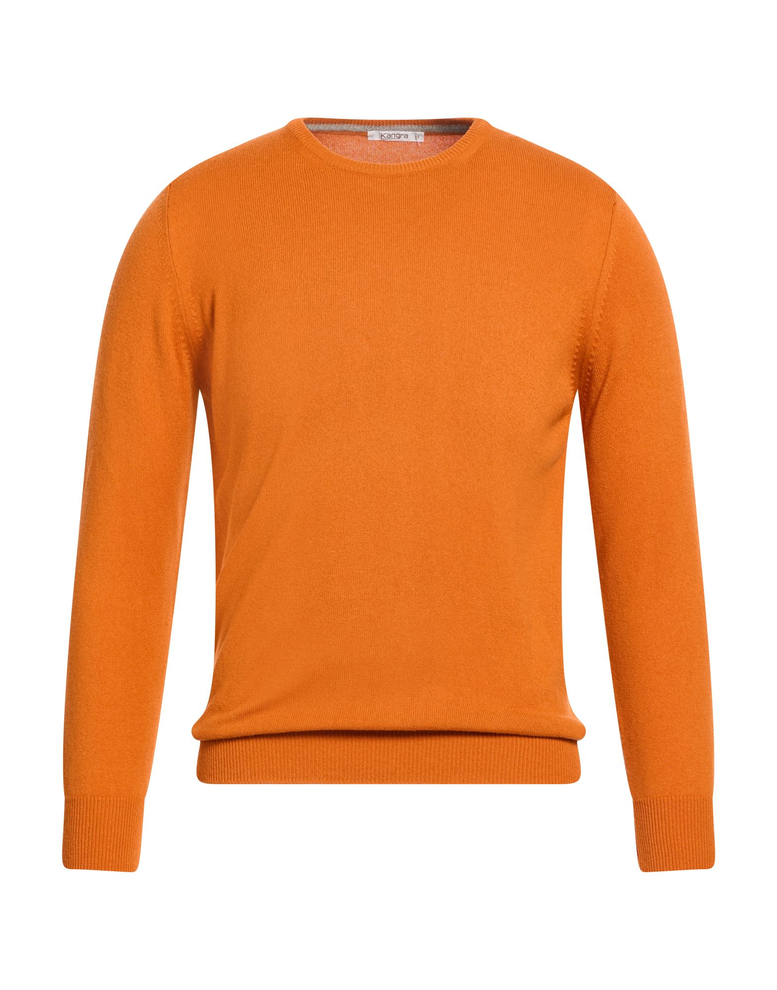 KANGRA Pullover Herren Mandarine von KANGRA