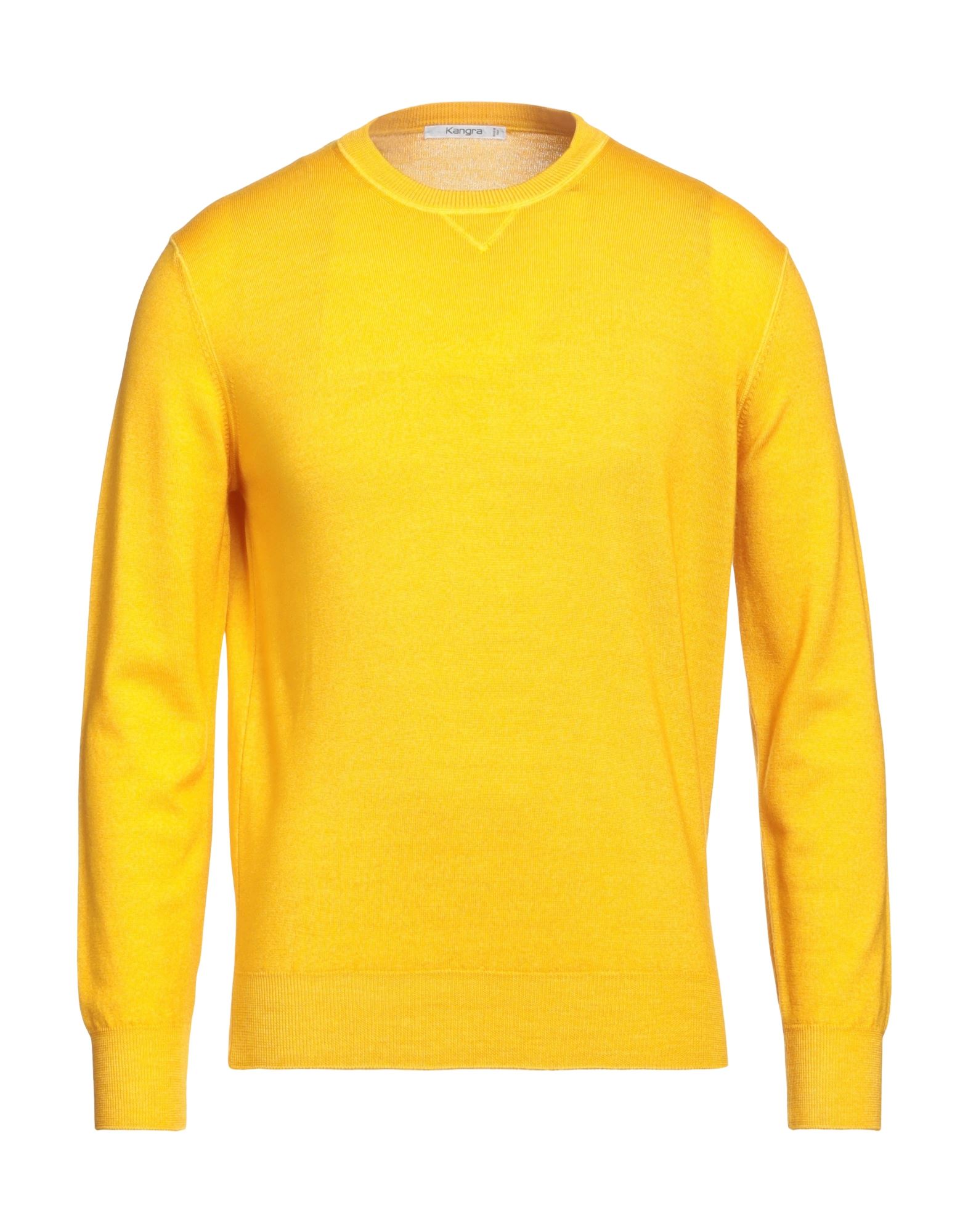 KANGRA Pullover Herren Mandarine von KANGRA