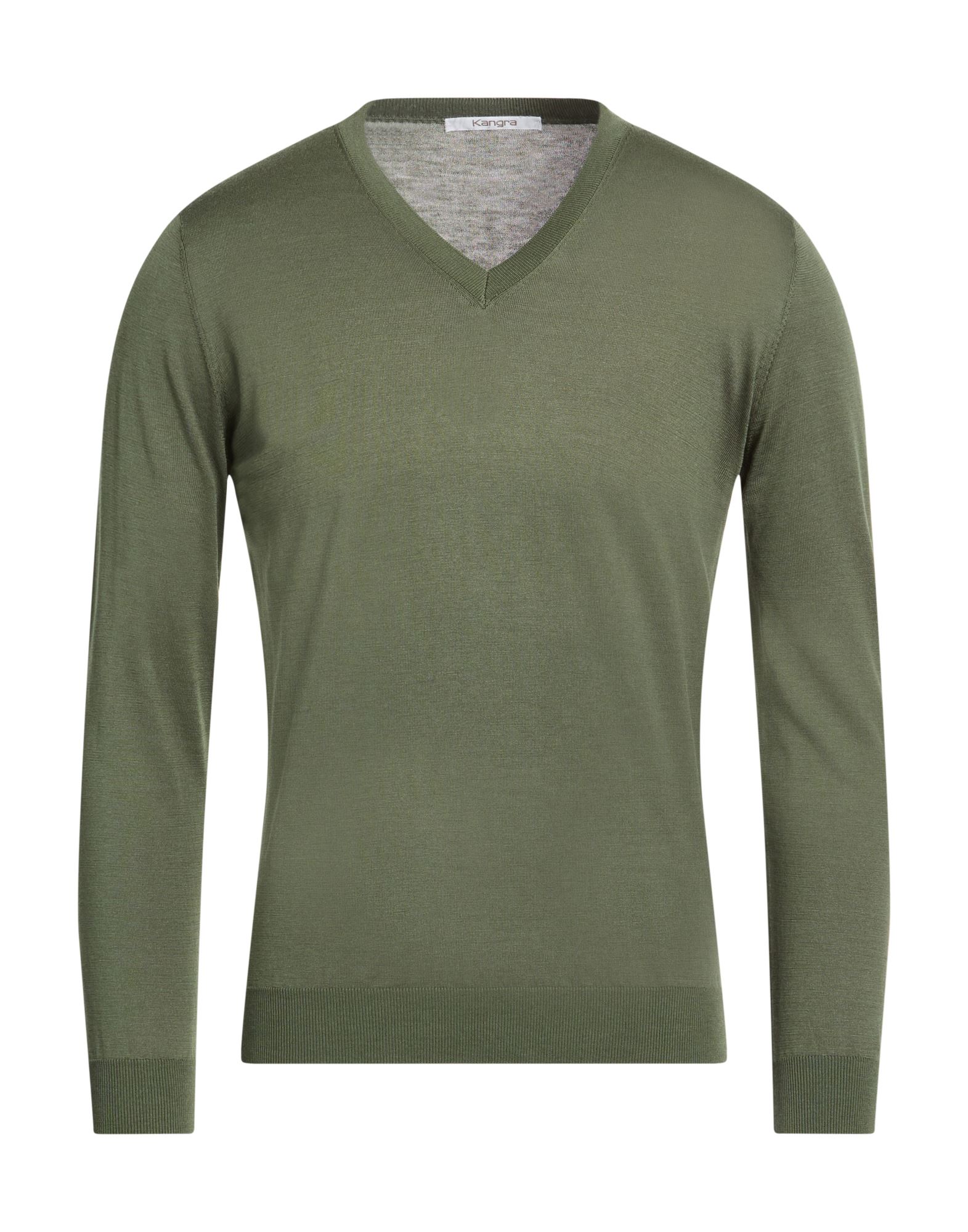 KANGRA Pullover Herren Militärgrün von KANGRA