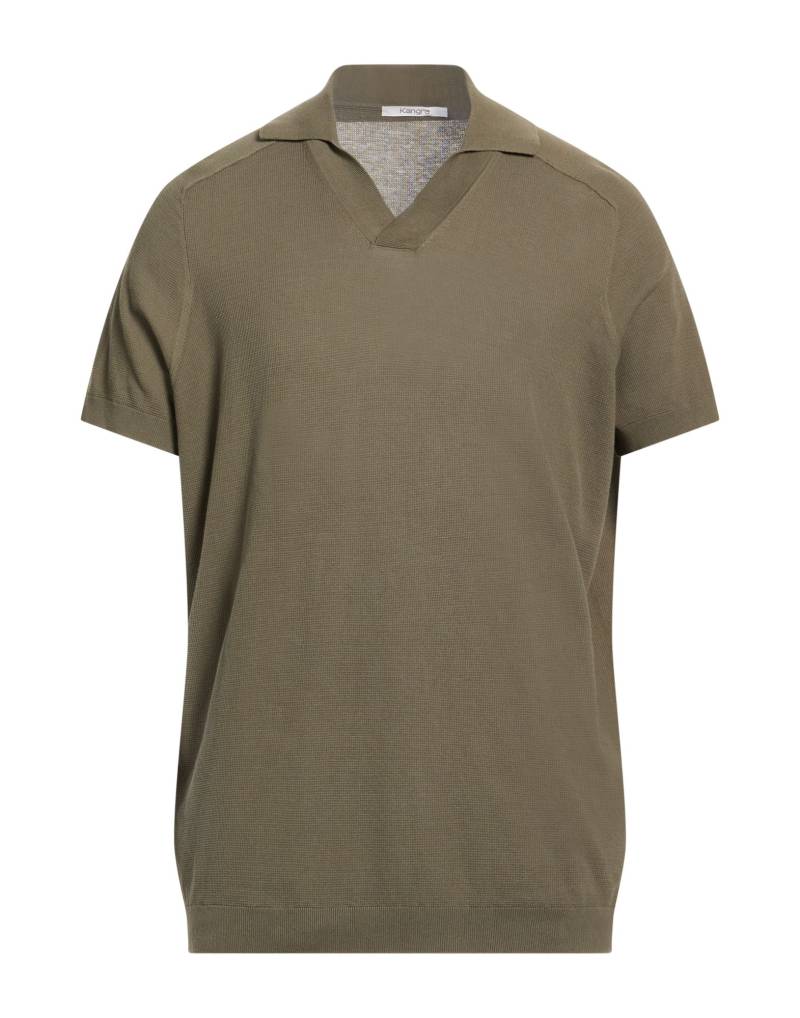 KANGRA Pullover Herren Militärgrün von KANGRA