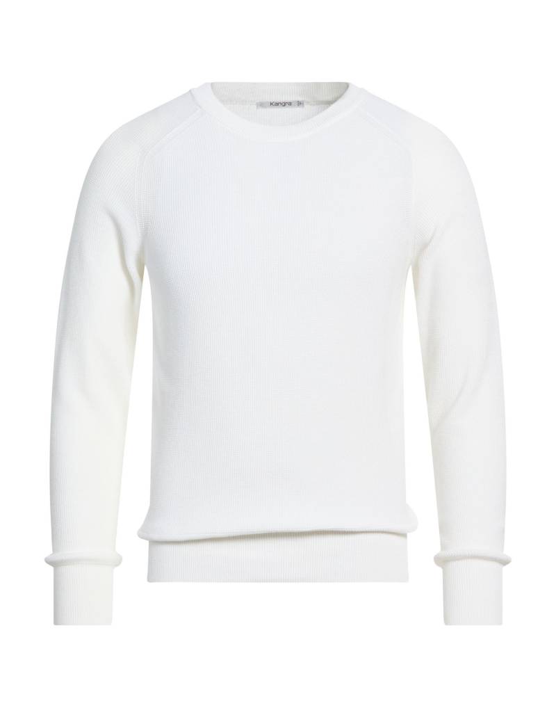 KANGRA Pullover Herren Off white von KANGRA