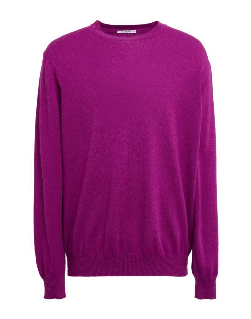 KANGRA Pullover Herren Pflaume von KANGRA
