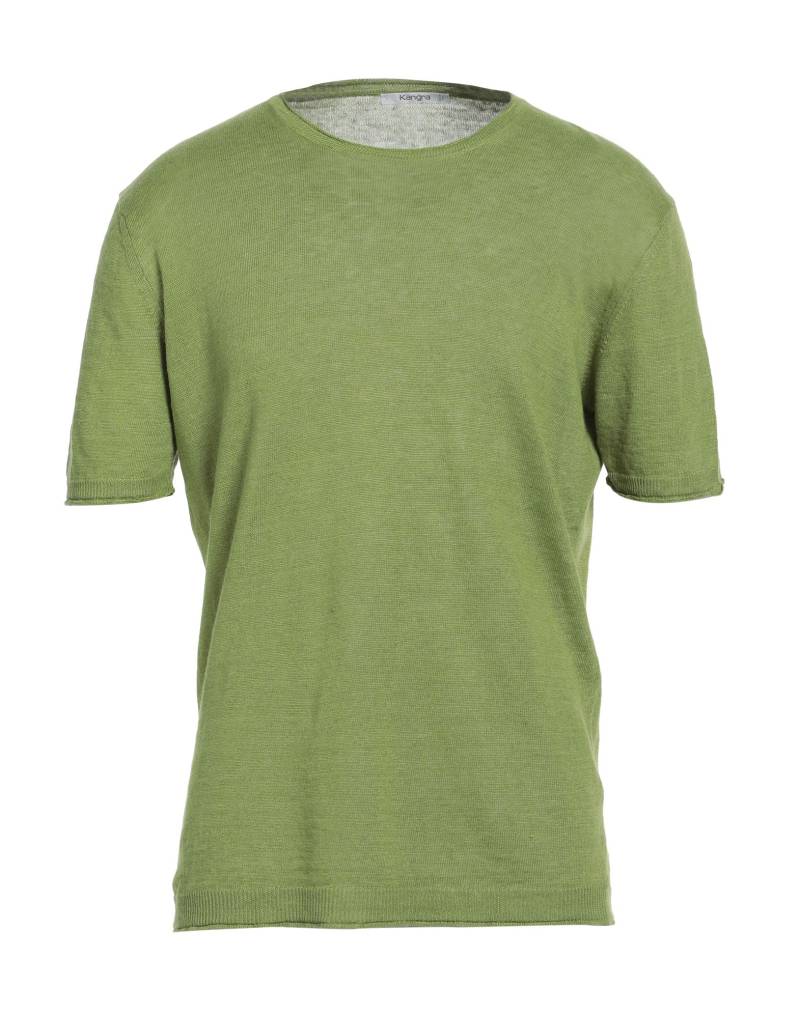 KANGRA Pullover Herren Säuregrün von KANGRA