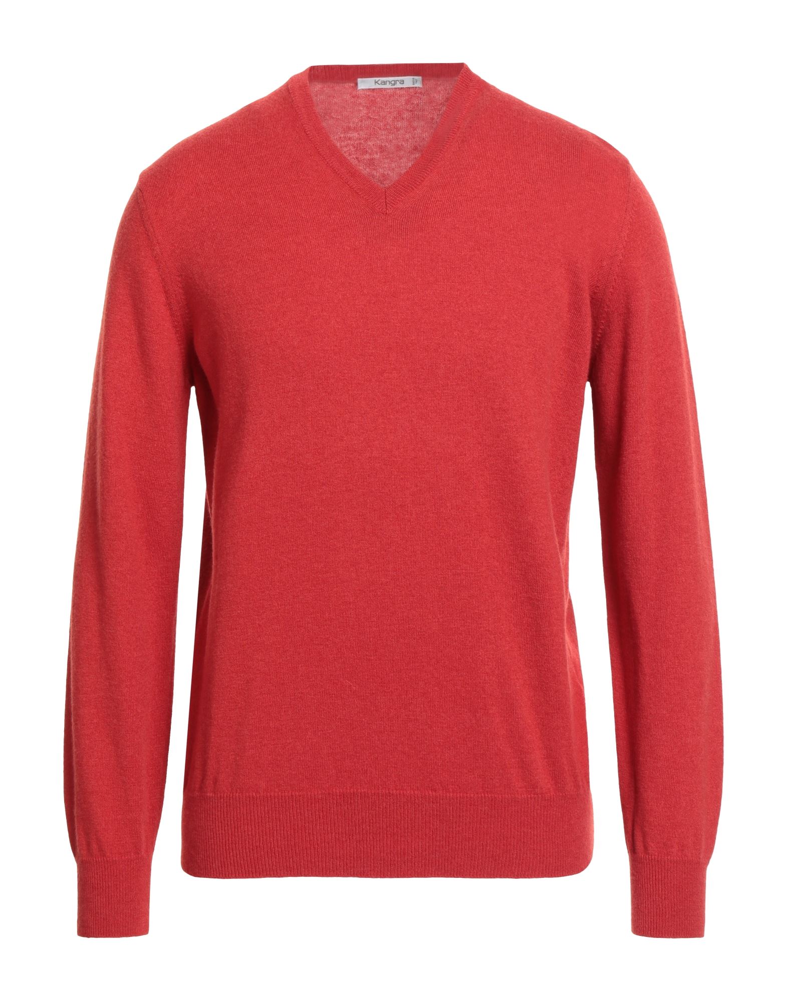 KANGRA Pullover Herren Tomatenrot von KANGRA