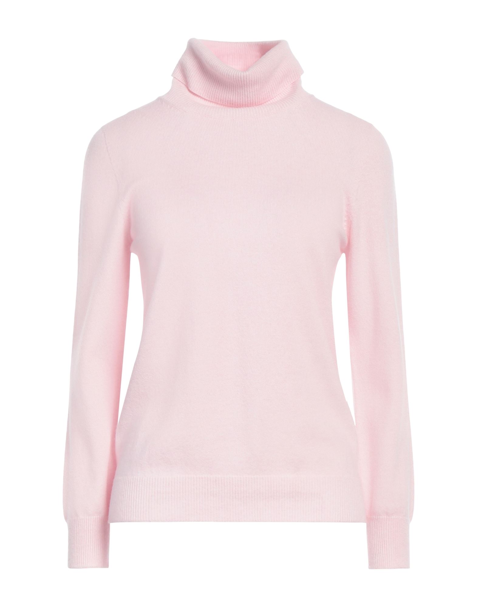 KANGRA Rollkragenpullover Damen Hellrosa von KANGRA