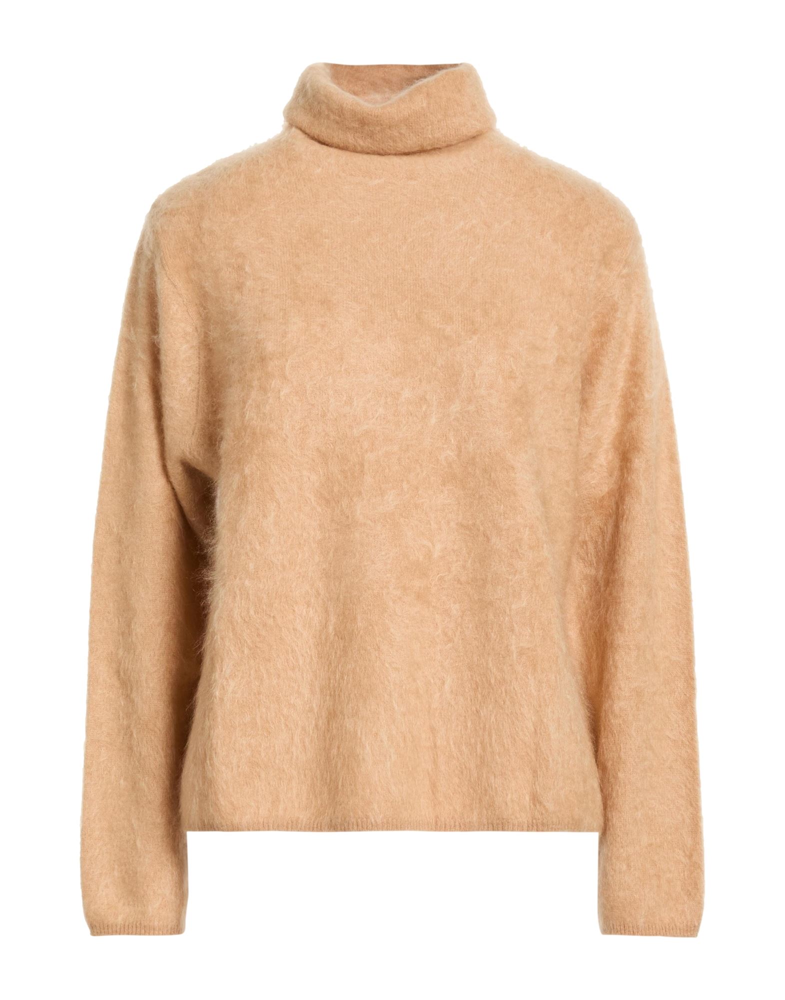 KANGRA Rollkragenpullover Damen Kamel von KANGRA