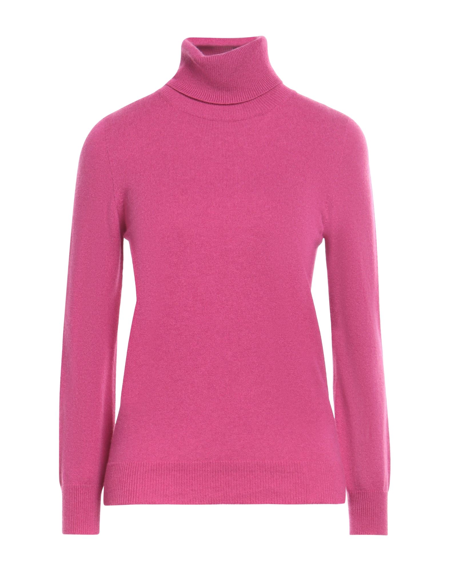 KANGRA Rollkragenpullover Damen Magenta von KANGRA