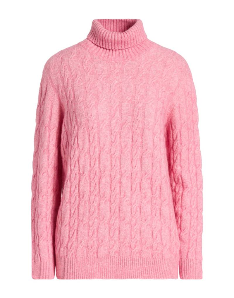 KANGRA Rollkragenpullover Damen Rosa von KANGRA