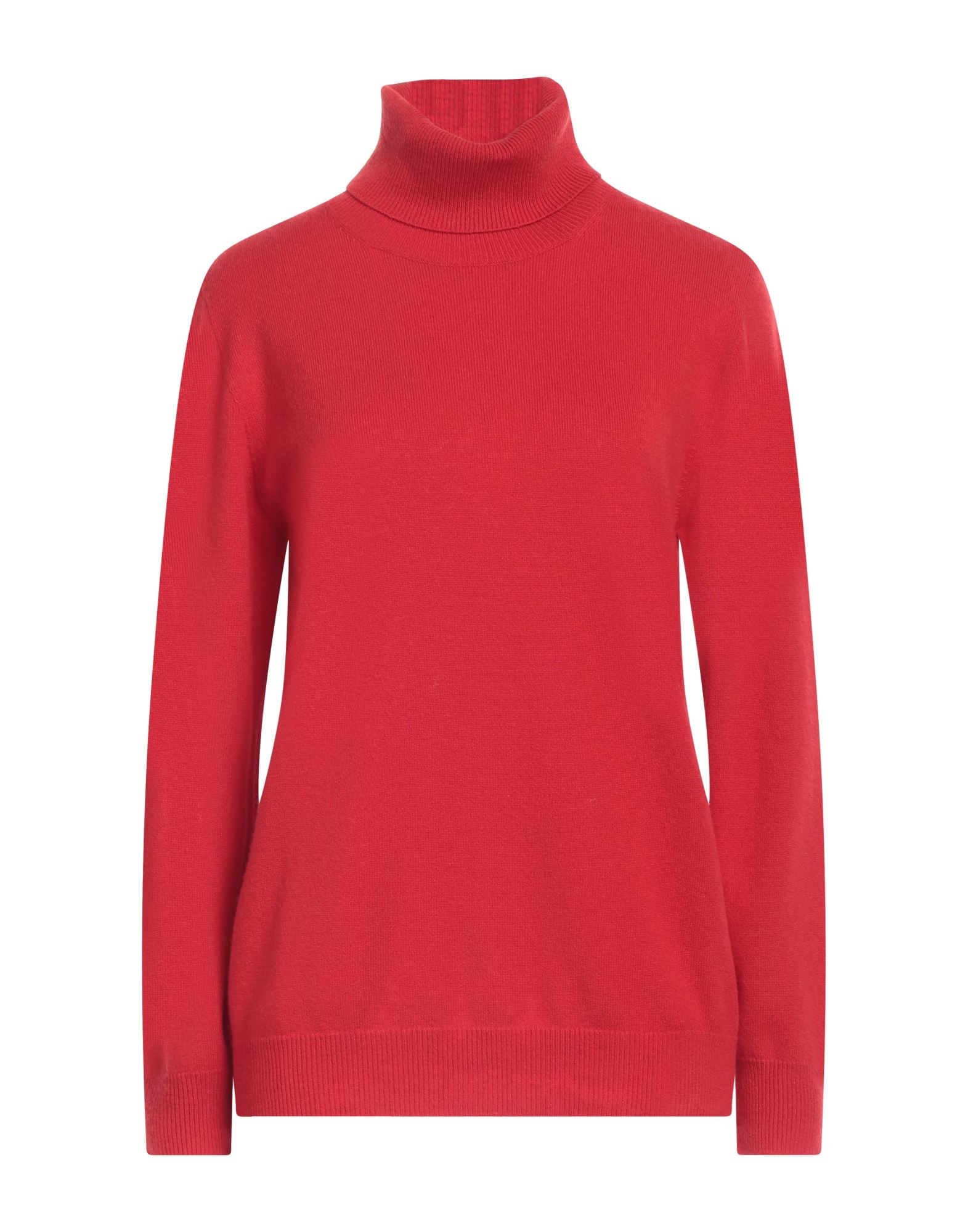 KANGRA Rollkragenpullover Damen Rot von KANGRA