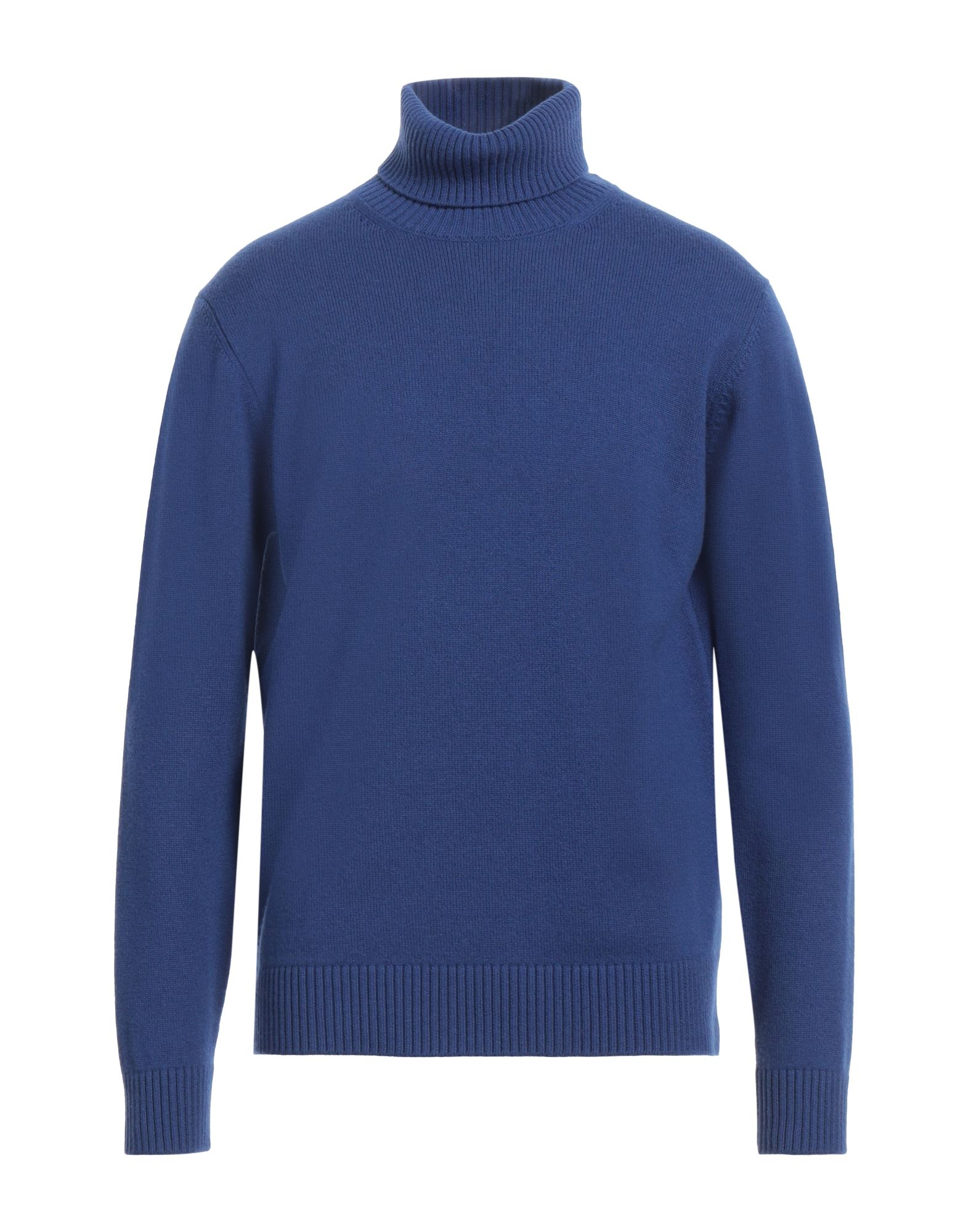 KANGRA Rollkragenpullover Herren Blau von KANGRA