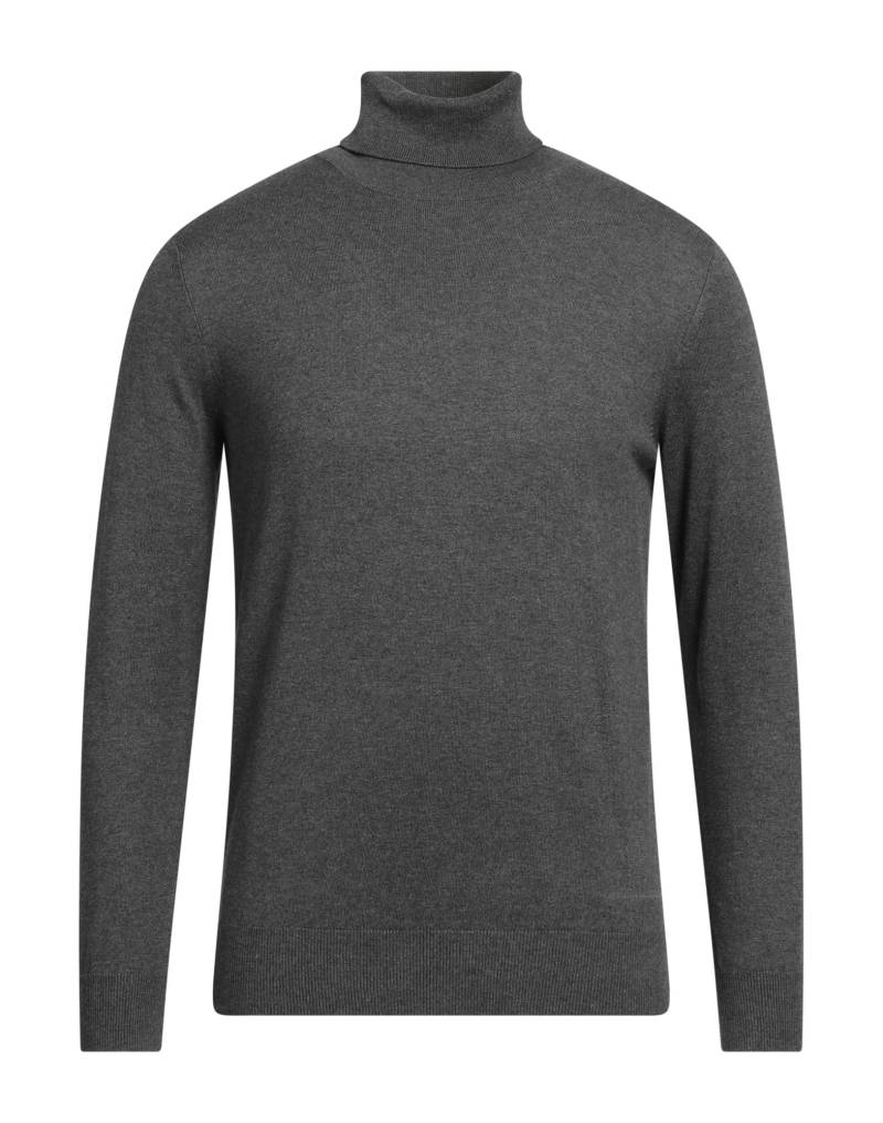 KANGRA Rollkragenpullover Herren Blei von KANGRA