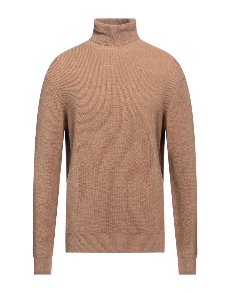 KANGRA Rollkragenpullover Herren Braun von KANGRA