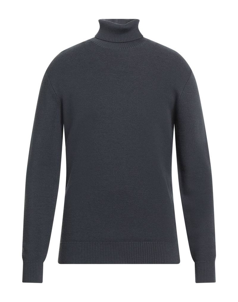 KANGRA Rollkragenpullover Herren Braungrau von KANGRA