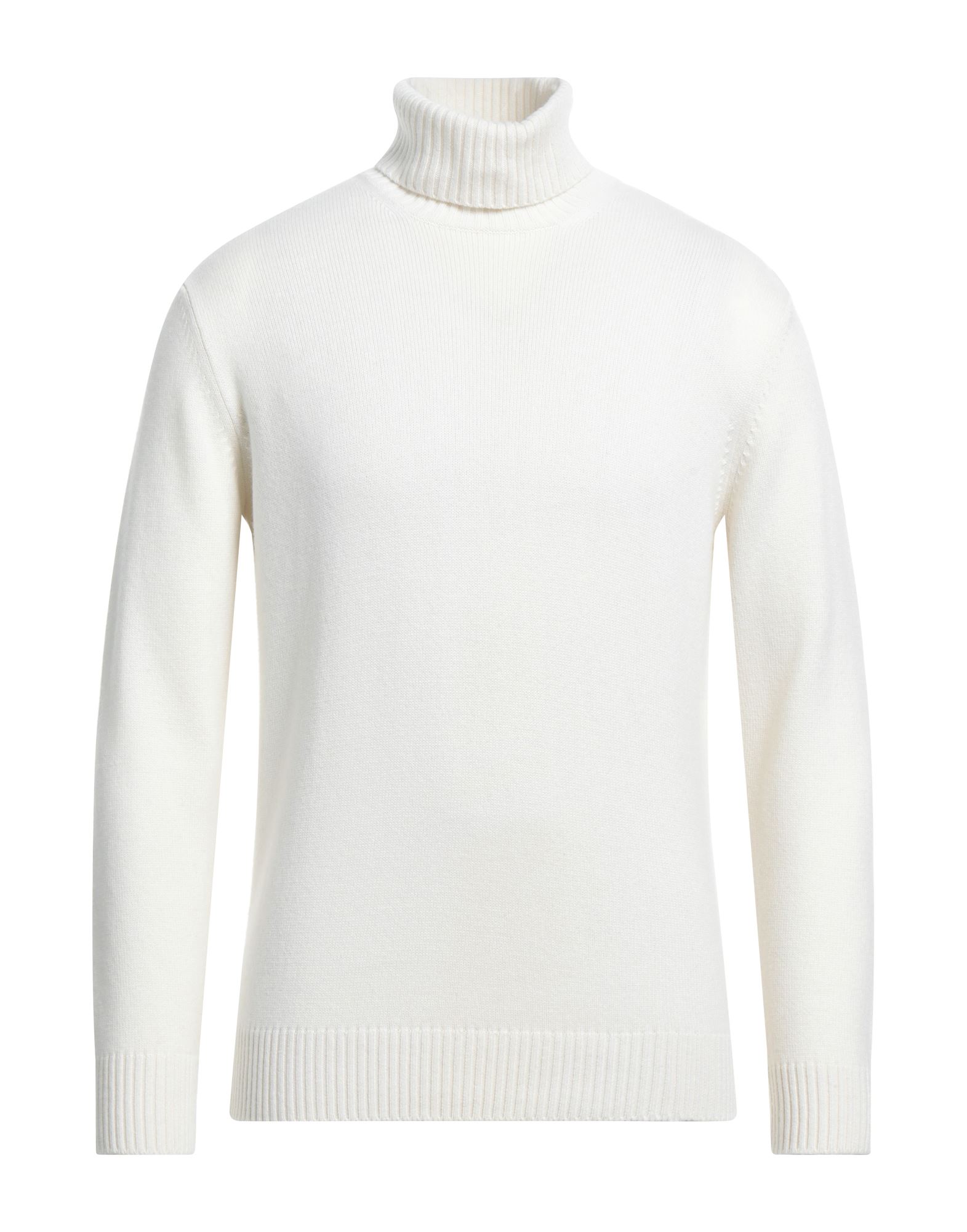 KANGRA Rollkragenpullover Herren Cremeweiß von KANGRA