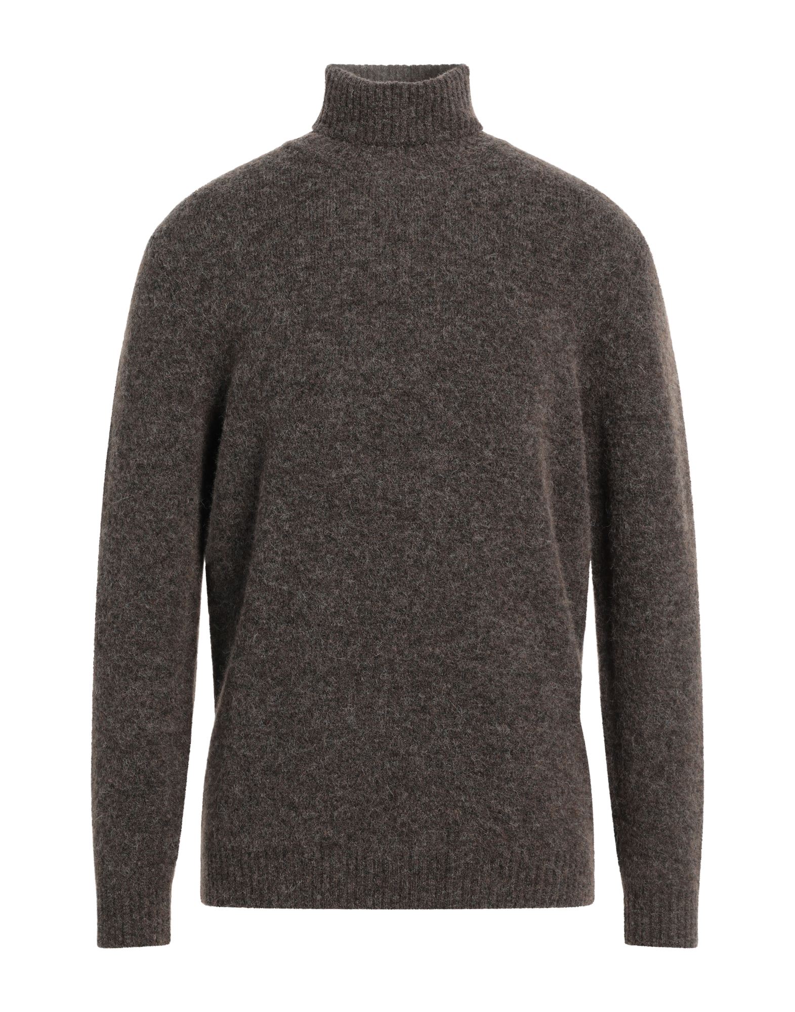 KANGRA Rollkragenpullover Herren Dunkelbraun von KANGRA