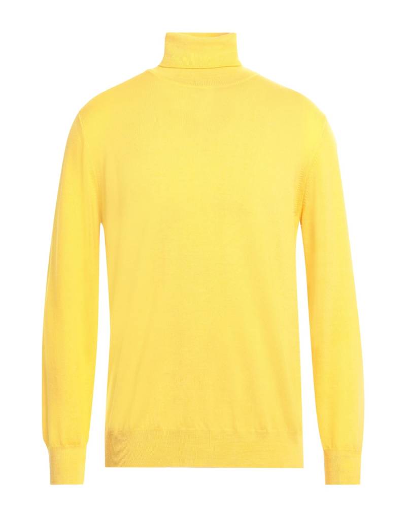KANGRA Rollkragenpullover Herren Gelb von KANGRA