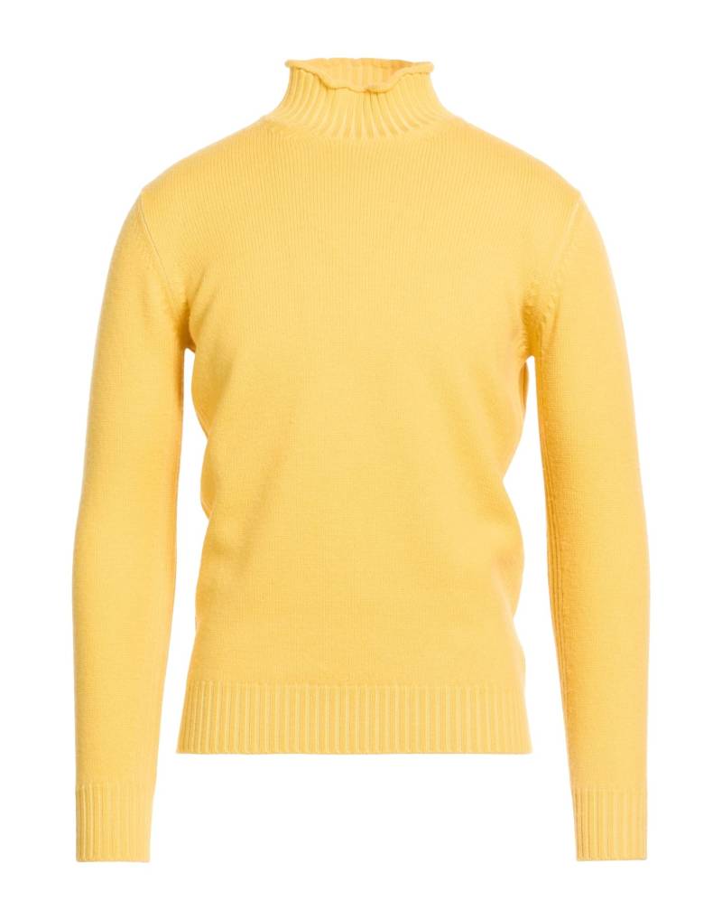 KANGRA Rollkragenpullover Herren Gelb von KANGRA