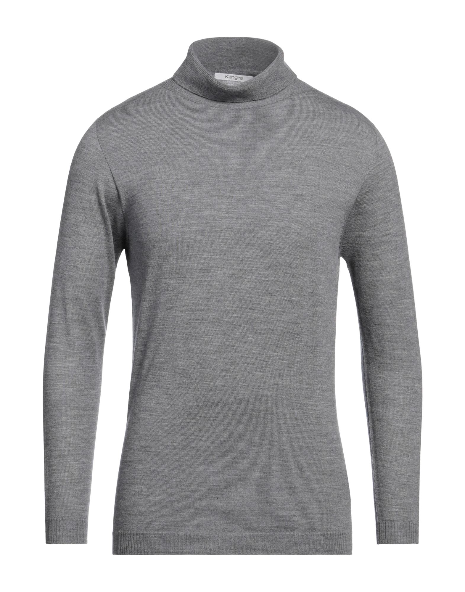 KANGRA Rollkragenpullover Herren Grau von KANGRA