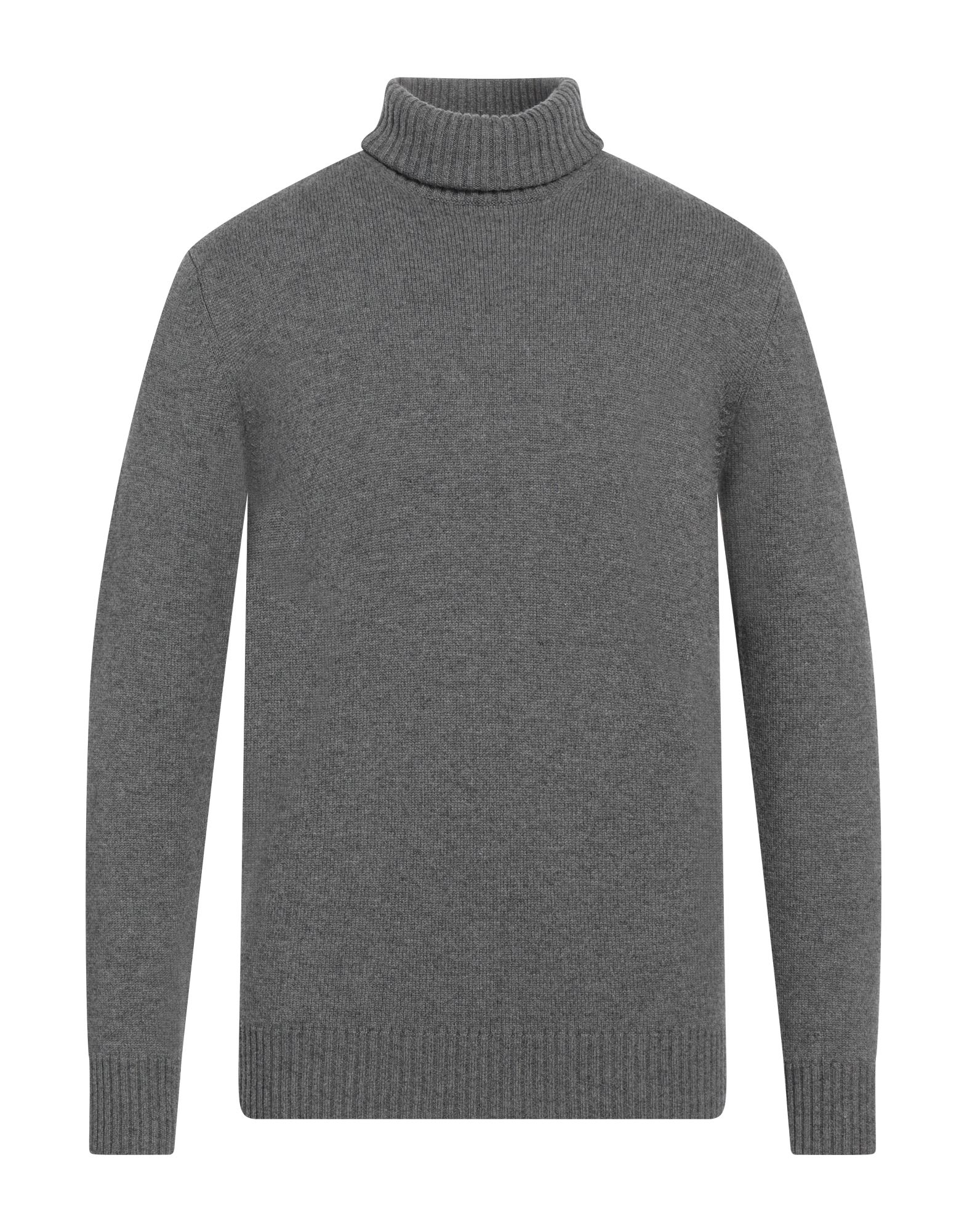 KANGRA Rollkragenpullover Herren Grau von KANGRA