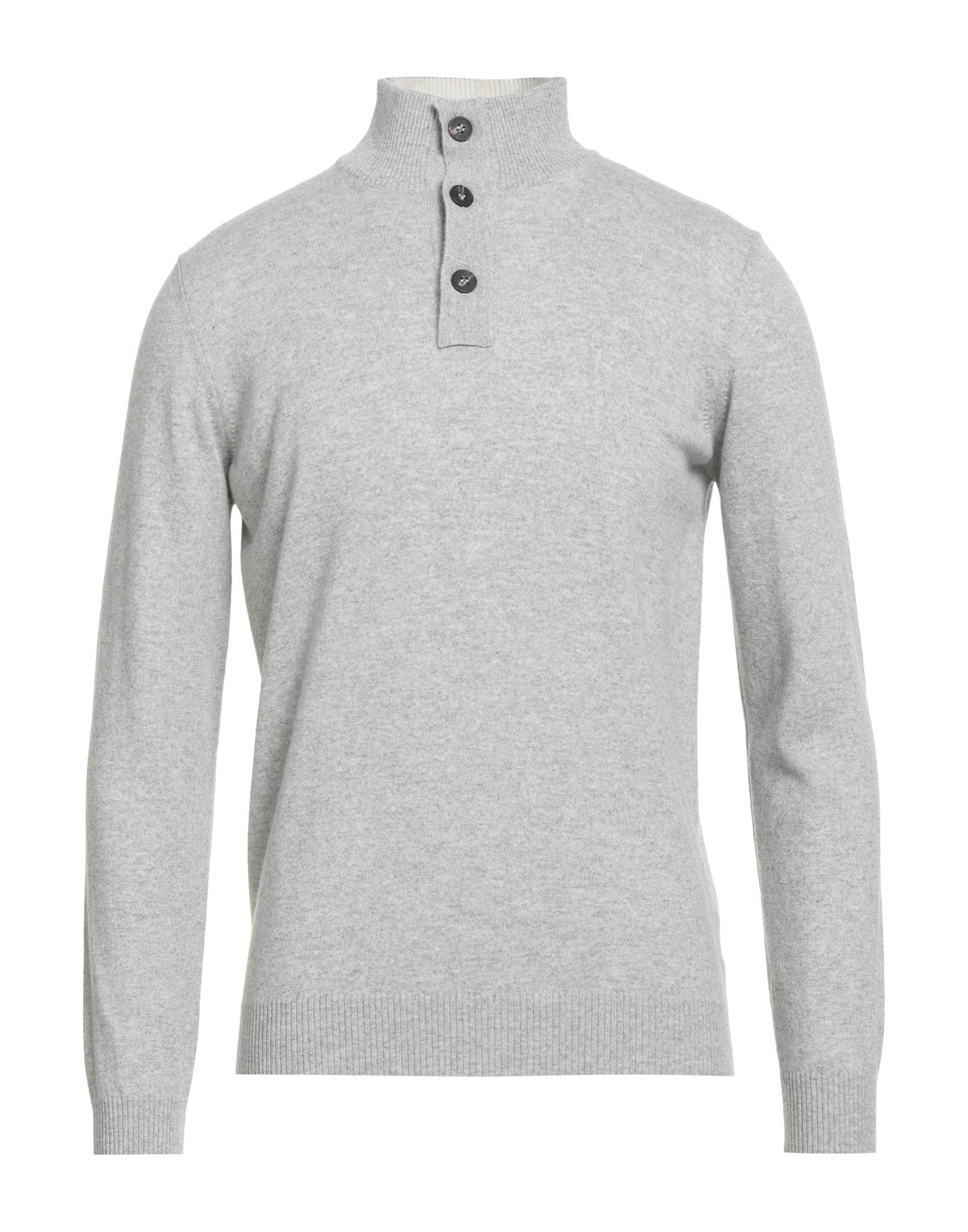 KANGRA Rollkragenpullover Herren Hellgrau von KANGRA