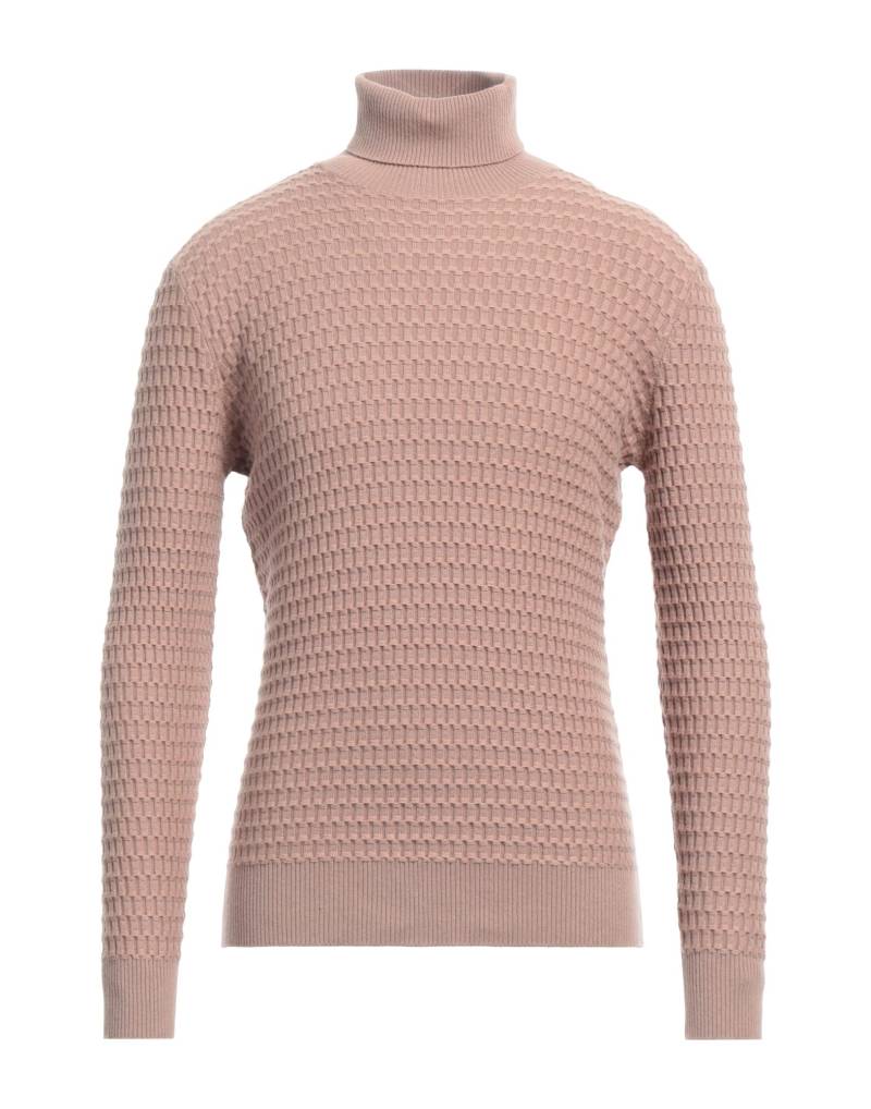 KANGRA Rollkragenpullover Herren Kamel von KANGRA