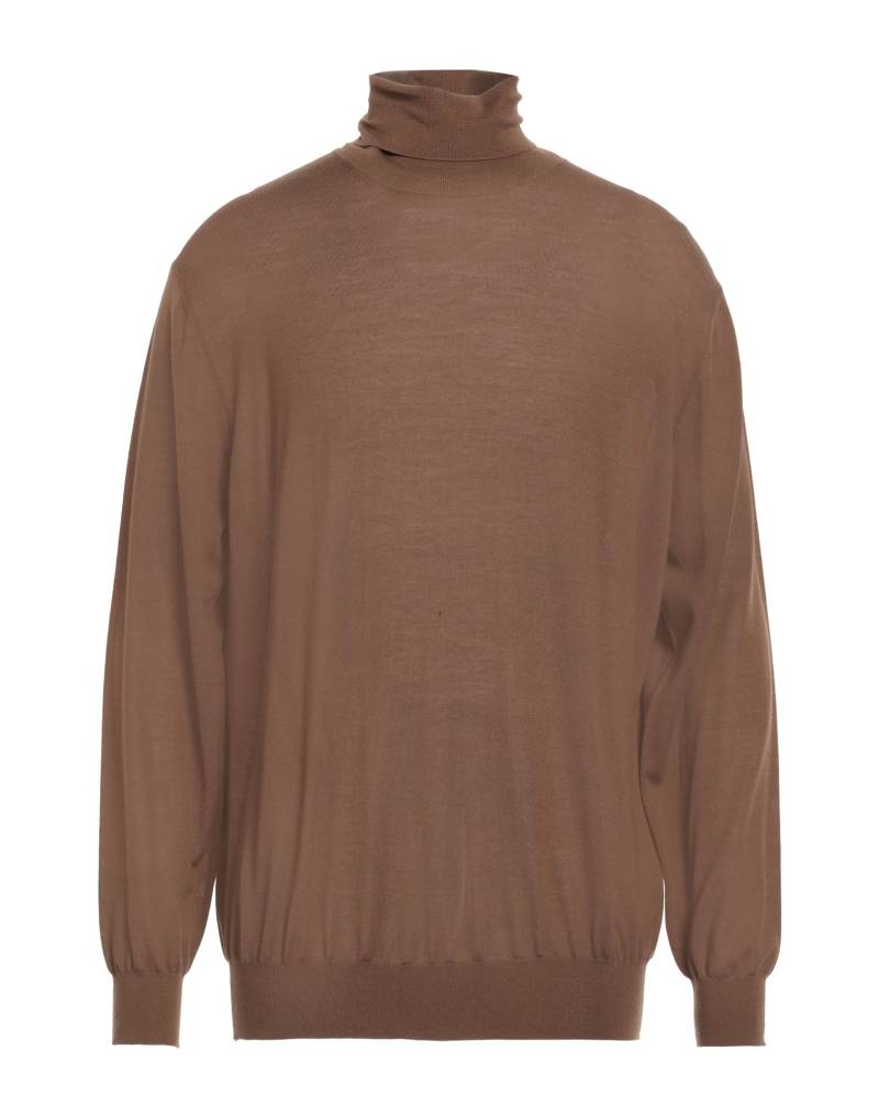 KANGRA Rollkragenpullover Herren Kamel von KANGRA