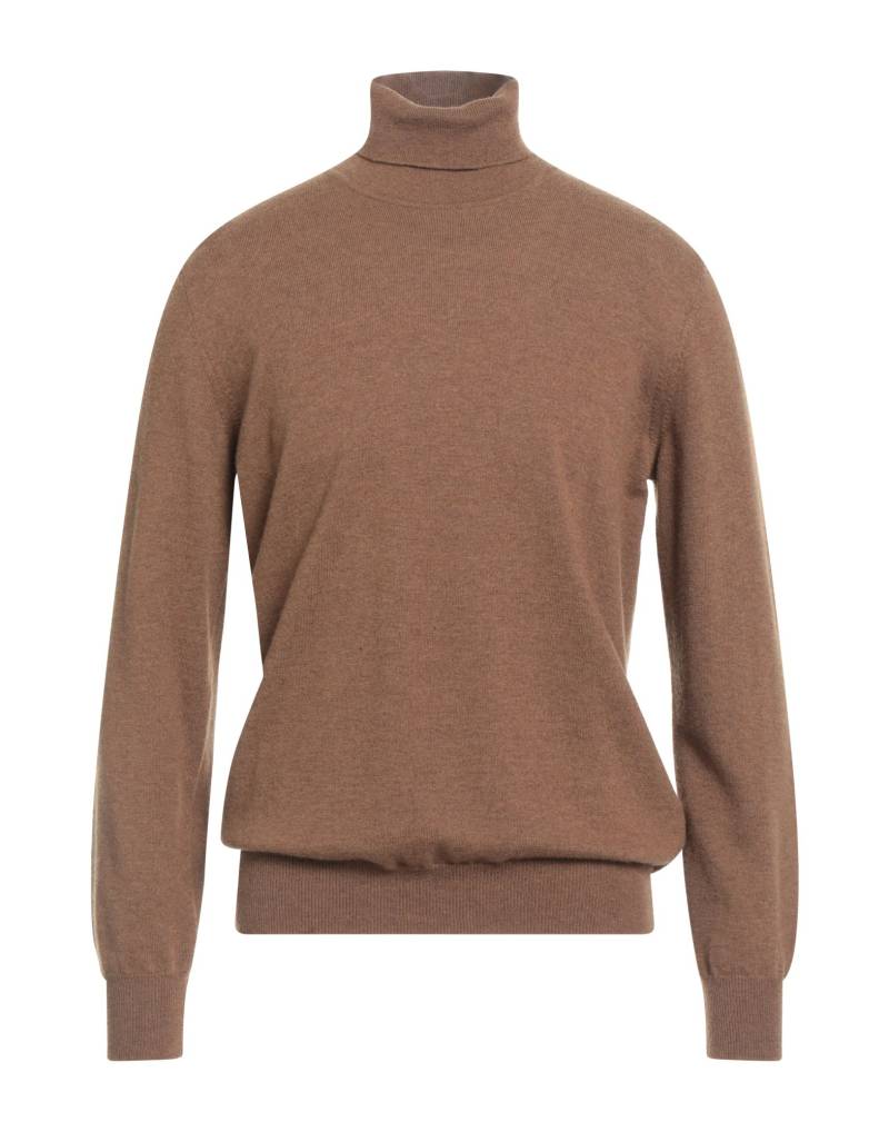KANGRA Rollkragenpullover Herren Kamel von KANGRA