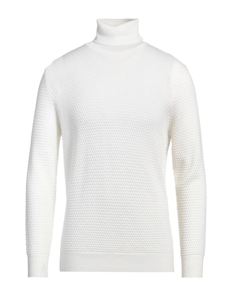KANGRA Rollkragenpullover Herren Off white von KANGRA