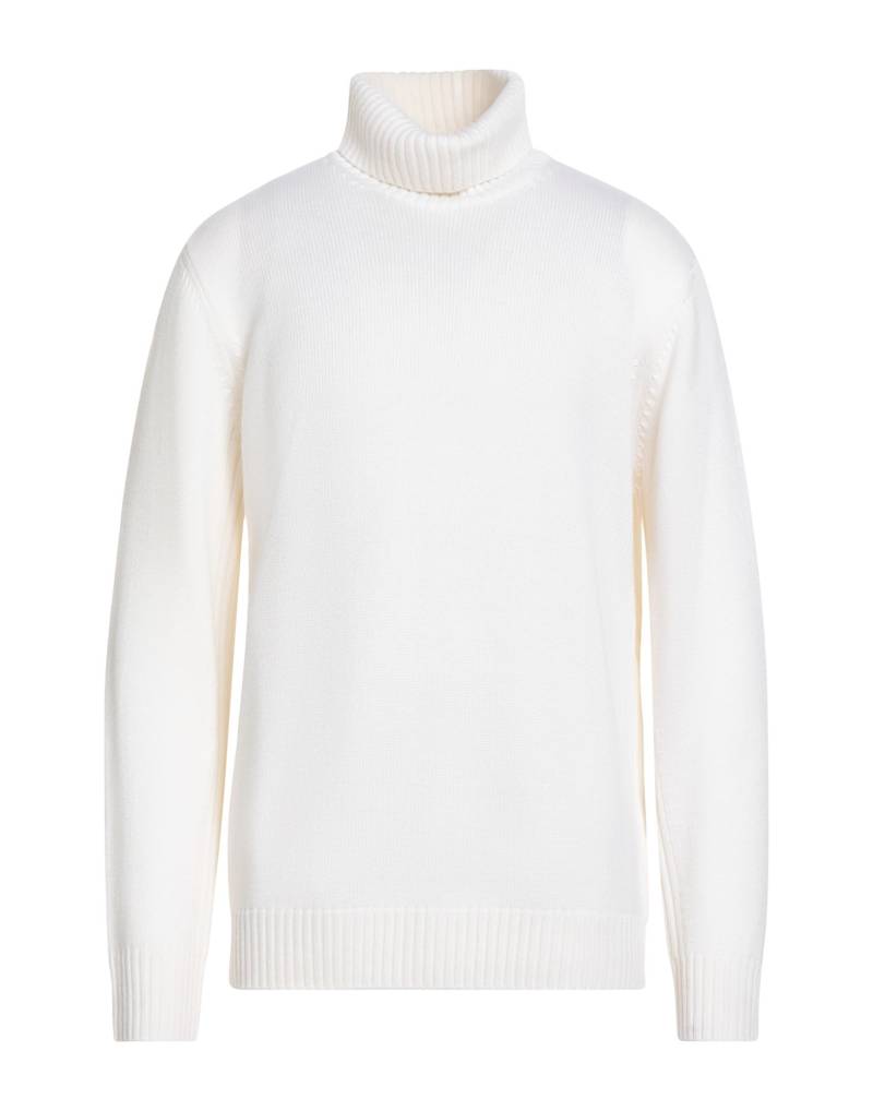 KANGRA Rollkragenpullover Herren Off white von KANGRA