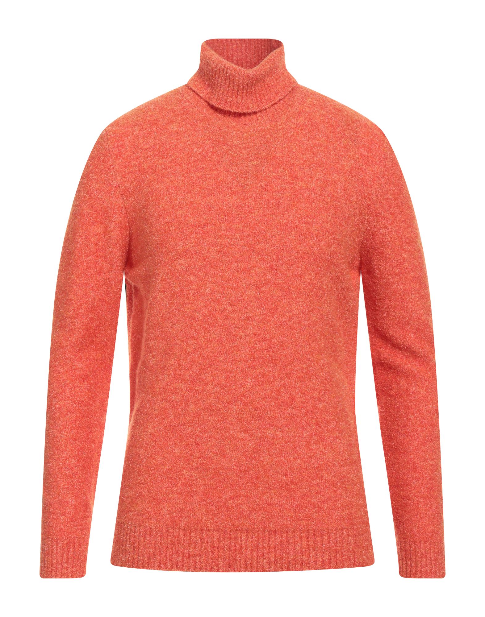 KANGRA Rollkragenpullover Herren Orange von KANGRA