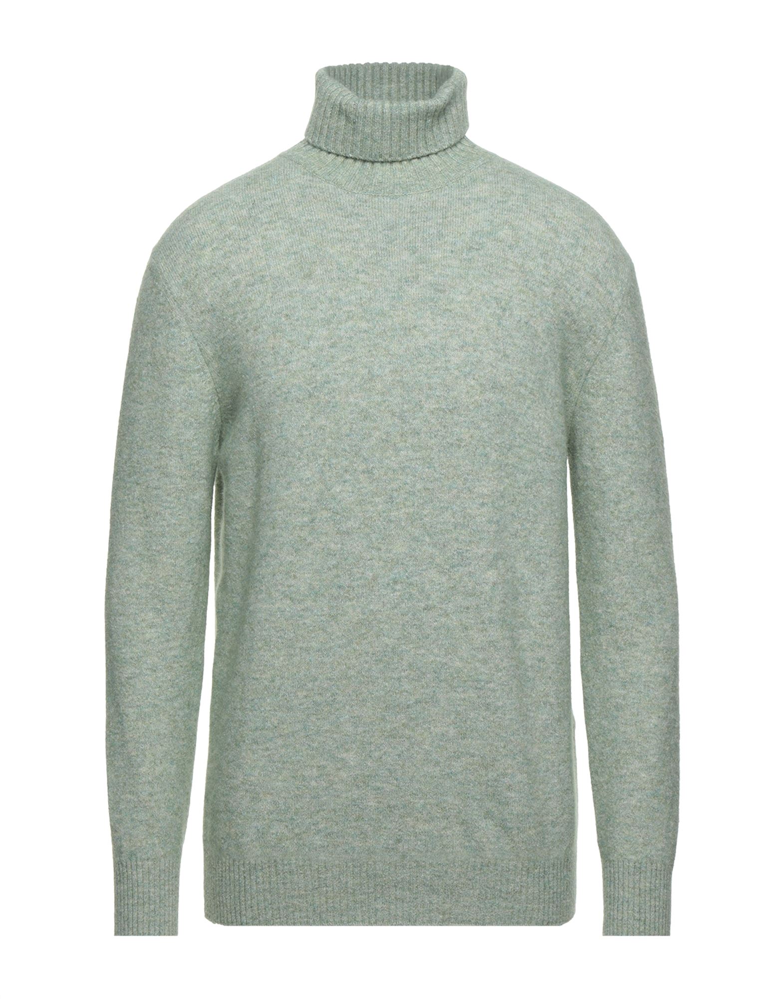 KANGRA Rollkragenpullover Herren Säuregrün von KANGRA