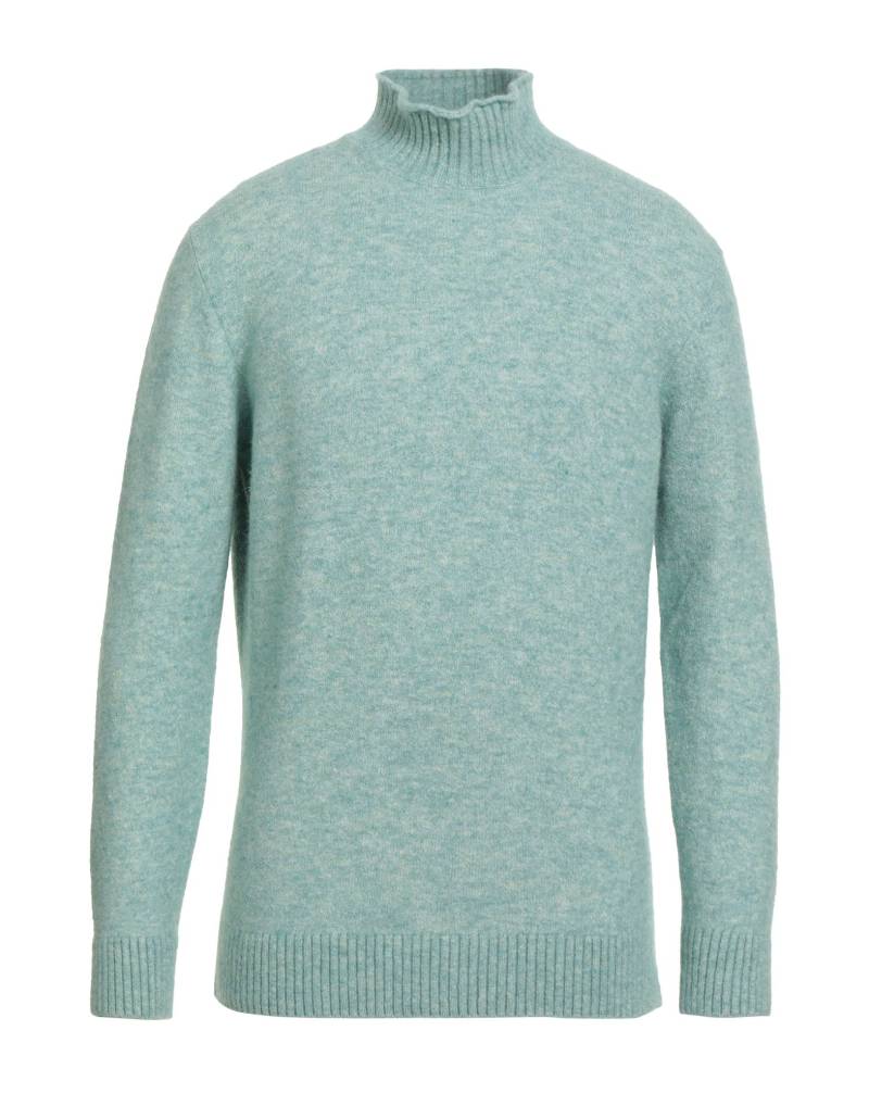 KANGRA Rollkragenpullover Herren Säuregrün von KANGRA