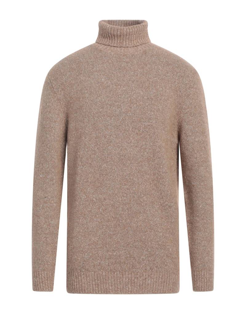 KANGRA Rollkragenpullover Herren Sand von KANGRA