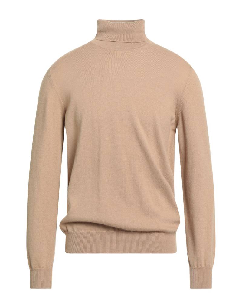 KANGRA Rollkragenpullover Herren Sand von KANGRA