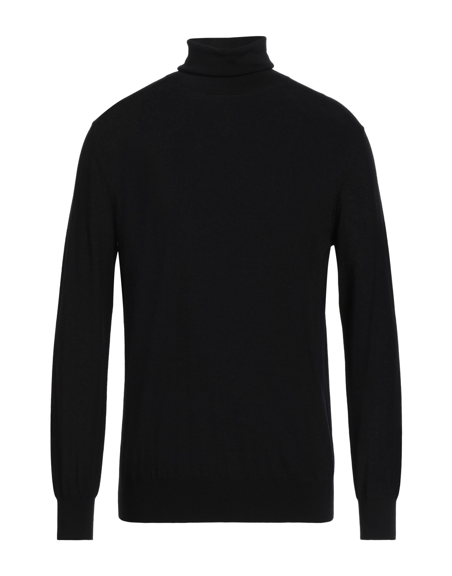 KANGRA Rollkragenpullover Herren Schwarz von KANGRA