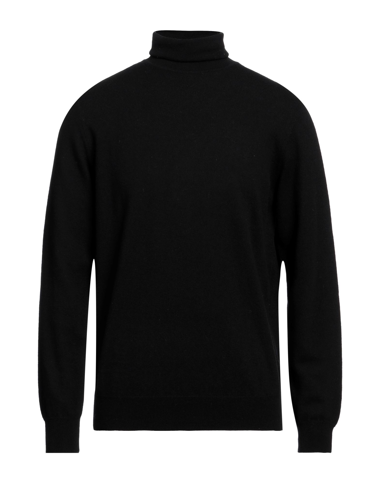 KANGRA Rollkragenpullover Herren Schwarz von KANGRA