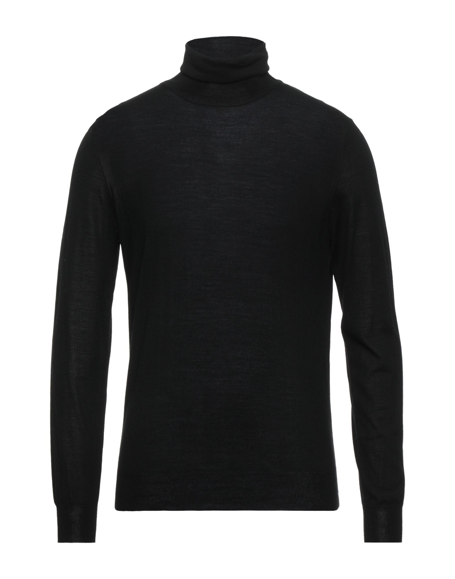 KANGRA Rollkragenpullover Herren Schwarz von KANGRA