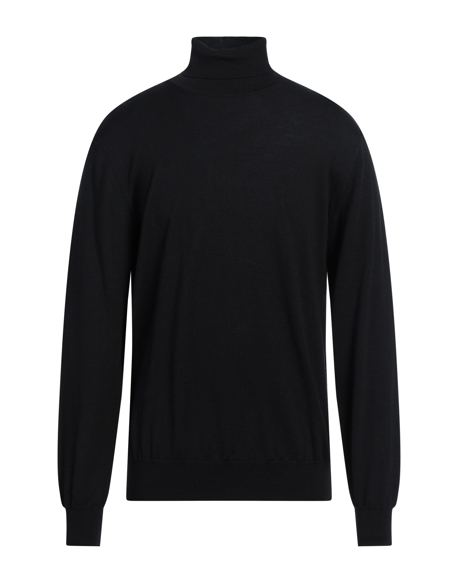 KANGRA Rollkragenpullover Herren Schwarz von KANGRA